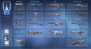 CONTA VALORANT LVL 40+SKINS DE LOJA E PASSE+TODOS OS AGENTES