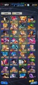 Conta Dragon Ball legends