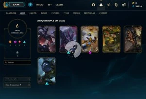 Conta Platina 4 - Smurf LOL (league of legends) ELOMOON