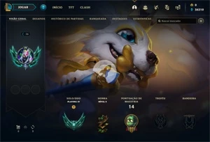 Conta Platina 4 - Smurf LOL (league of legends) ELOMOON