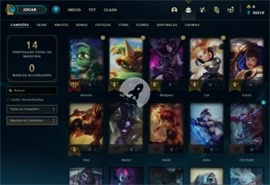Conta Platina 4 - Smurf LOL (league of legends) ELOMOON