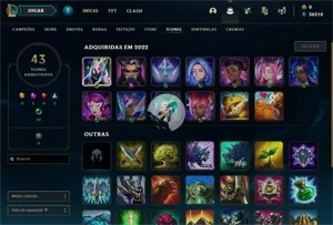Conta Platina 4 - Smurf LOL (league of legends) ELOMOON