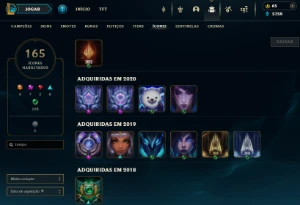 Conta Mono Singed - 165 Campeões - 31 Skins + 101 (Espólios) - League of Legends LOL