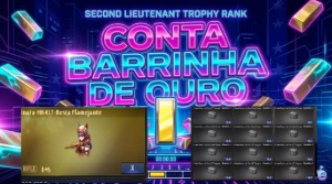 CONTA BARRINHA DE OURO COM HK417 - Crossfire