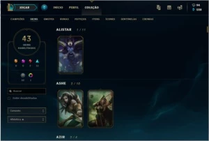 Conta lol Gold1 - League of Legends