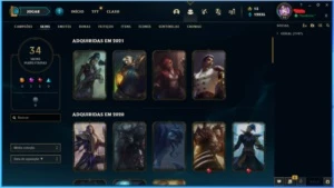 Conta Gold IV com 4 Skins Vitoriosas (Criada em 2012) - Perfect World PW