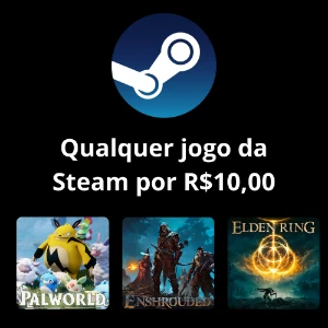 Qualquer Jogo Da Steam Por R$10,00 | Venha Comprar Seu Jogo!