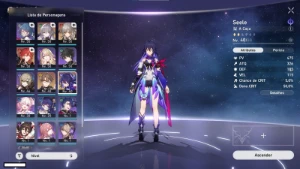 Honkai: Star Rail - Seele + Bronya + Welt + Himeko + Bençao - Outros