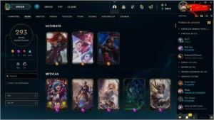Conta platina 4 - League of Legends LOL