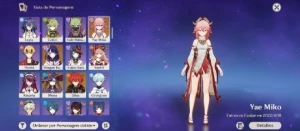 Conta Genshin com vários t5! - Genshin Impact