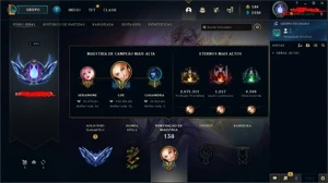 conta lol diamante 3 - League of Legends