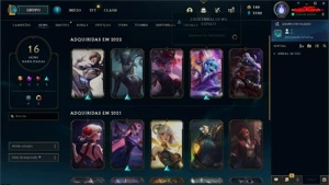 conta lol diamante 3 - League of Legends