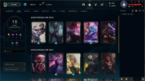 conta lol diamante 3 - League of Legends