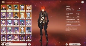 Genshin Impact - AR 55 AYAKA,XIAO,DILUC,VENTI,ZHONGLI ETC