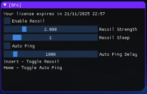 Macro NO-Recoil + Auto Ping BF6 battlefield 6 2025