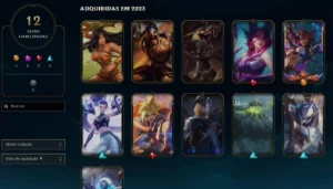 Conta mestre (main adc) - League of Legends LOL