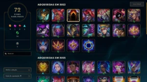 Conta mestre (main adc) - League of Legends LOL
