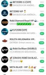 Pack 50 Bot/Robôs Blaze Crash e Double - Outros