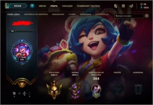 Vendo conta no League of Legends LOL