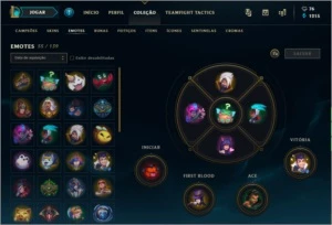 Vendo conta no League of Legends