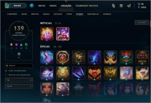 Vendo conta no League of Legends LOL