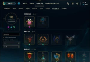 Vendo conta no League of Legends LOL