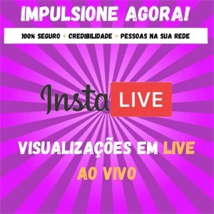 Compre Visualizações em Live ao Vivo Insta