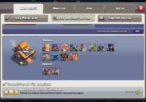 Cv 15 bem upado com + de 2 mil gemas - Clash of Clans