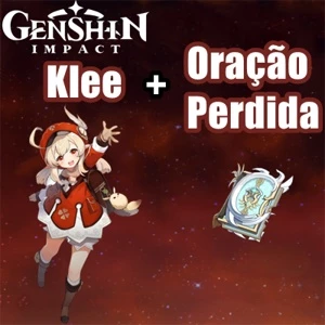 Conta Genshin Impact AR 5 com Klee e Oração Perdida