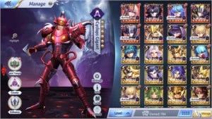 Saint Seiya - SEA - conta top - Pegasus 01 - lv 70 - Saint Seiya Awakening SSA