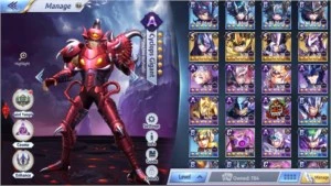 Saint Seiya - SEA - conta top - Pegasus 01 - lv 70 - Saint Seiya Awakening SSA