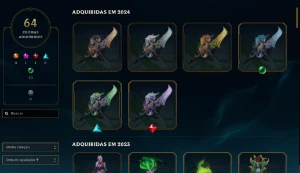 Conta lol esmeralda 4 ativa a 10 anos - League of Legends