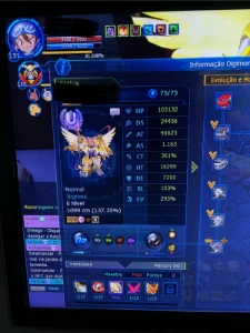 Conta Ladmo Alpha Com 3 Rank U - Digimon Masters Online