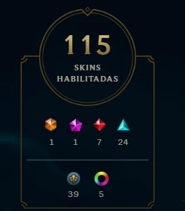 Conta de lol - League of Legends
