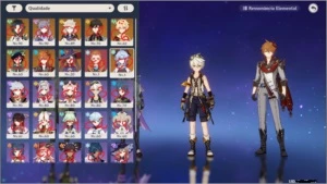 Conta genshin impact AR 56, 10 5estrelas