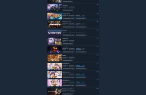 Conta Steam Lv 82 com 458 Jogos de 10 anos
