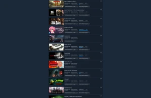 Conta Steam Lv 82 com 458 Jogos de 10 anos