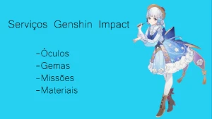 !Qualquer Serviço De Genshin Na Sua Conta!