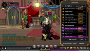 VENDO CONTA ADVENTURE QUEST WORLDS AQW
