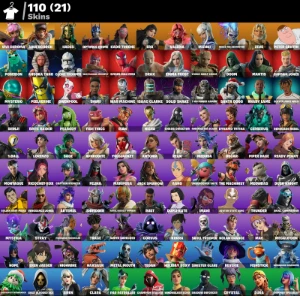 Conta Fortnite | 110 Skins | SHADOW Enforcer