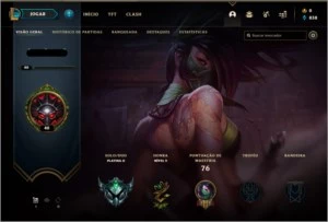 conta smurf platina 2 level 40 - League of Legends LOL