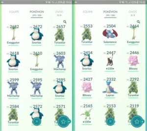 Conta de Pokémon GO