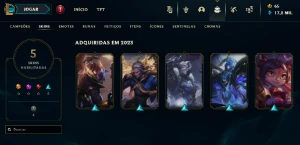 V>Conta League of Legends LOL