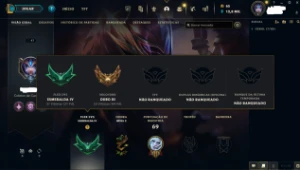 V>Conta League of Legends LOL