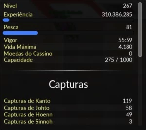 Conta PXG Psycraft 267 WIND - PokeXGames