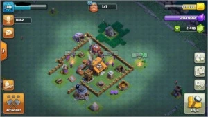 CONTA CLASH OF CLANS CV9 90% FULL