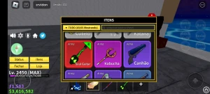 Dough V1 | Mink V3 | Yama E Tushita | Soul Guitar | 2 Haki L - Roblox