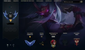 Conta Lol Diamante. Várias Skins E Campeões - League of Legends
