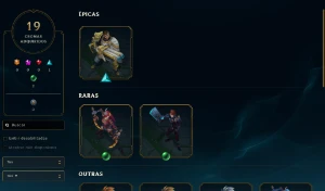 Conta Lol Diamante. Várias Skins E Campeões - League of Legends