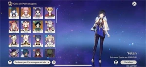GENSHIN IMPACT CONTA COM YAE MIKO C1, YELAN E VENTI - AR 26